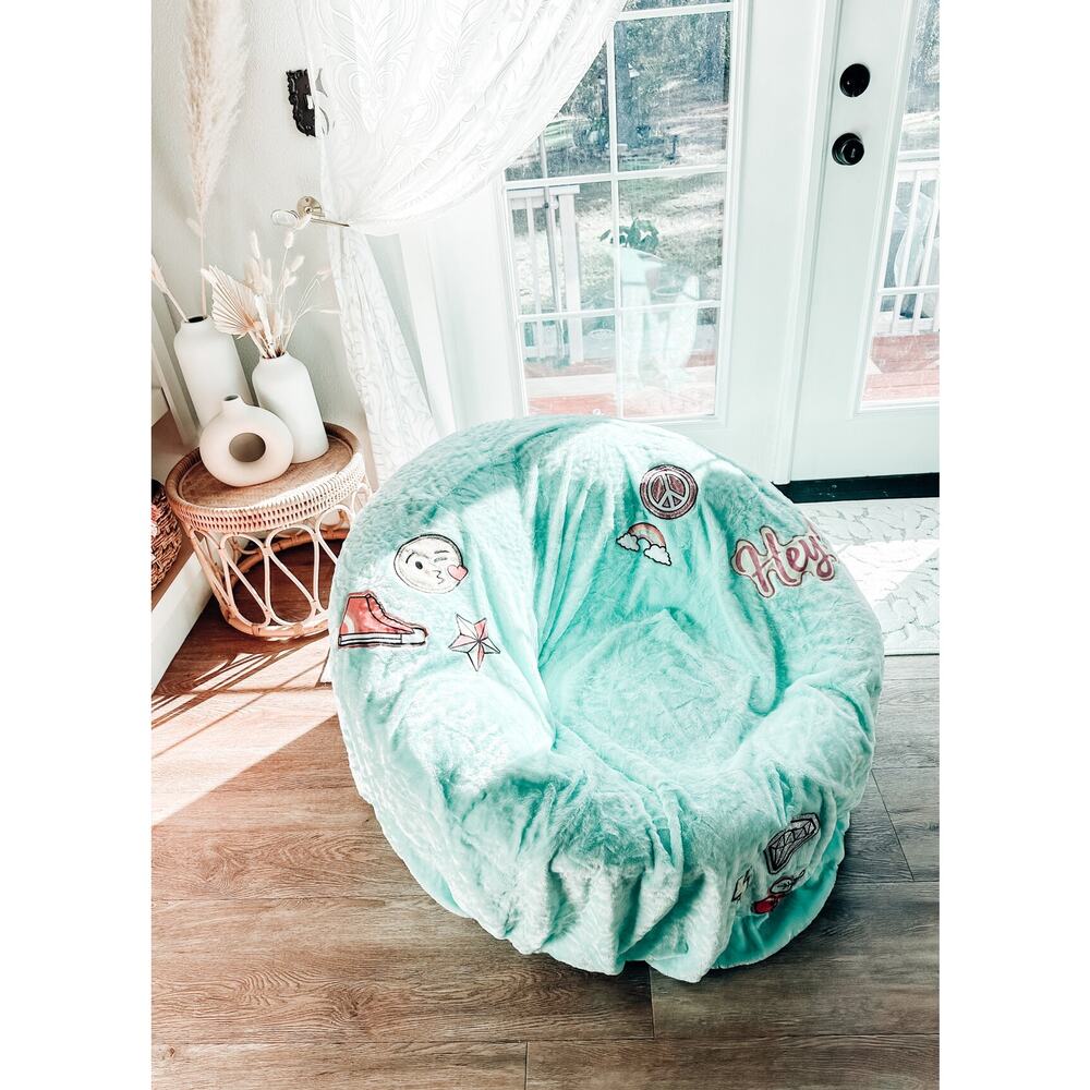 Justice Girls Groovy Soft Bean Bag Chair Cover Discontinued
